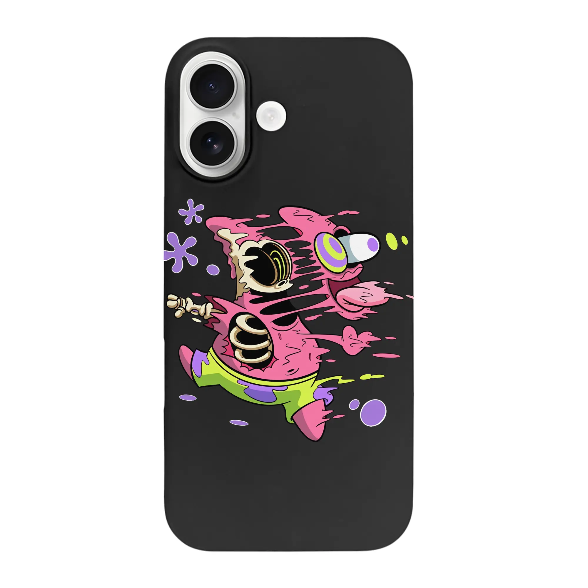 スポンジボブ グッズ パトリック・スター - iPhone 17 シリーズ シリコンケース 薄型 耐衝撃 指紋防止 ソフトタッチカバー 精密フィット 傷防止 保護ケース iPhone 17/17 Air/17 Pro/17 Pro Max 対応